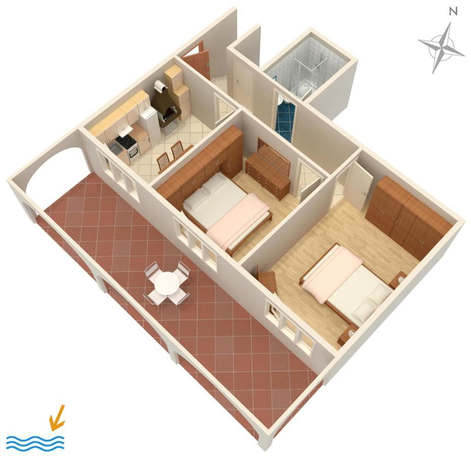 Apartments With A Parking Space Zavalatica, Korcula - 4453 Luaran gambar